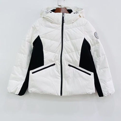 Kappa卡帕冬季羽绒服女短款面包防寒服高领连帽加厚外套K0B82YY09