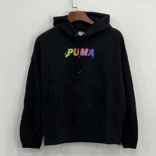 PUMA彪马女子运动卫衣春秋休闲连帽针织套头衫外套533049-51