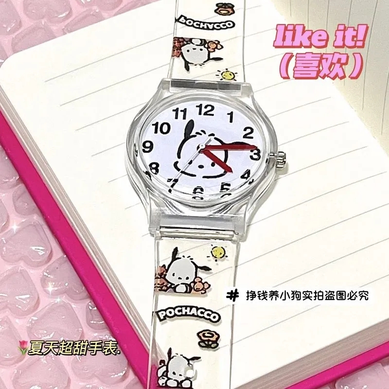 帕恰狗手表卡通透明可爱高颜值