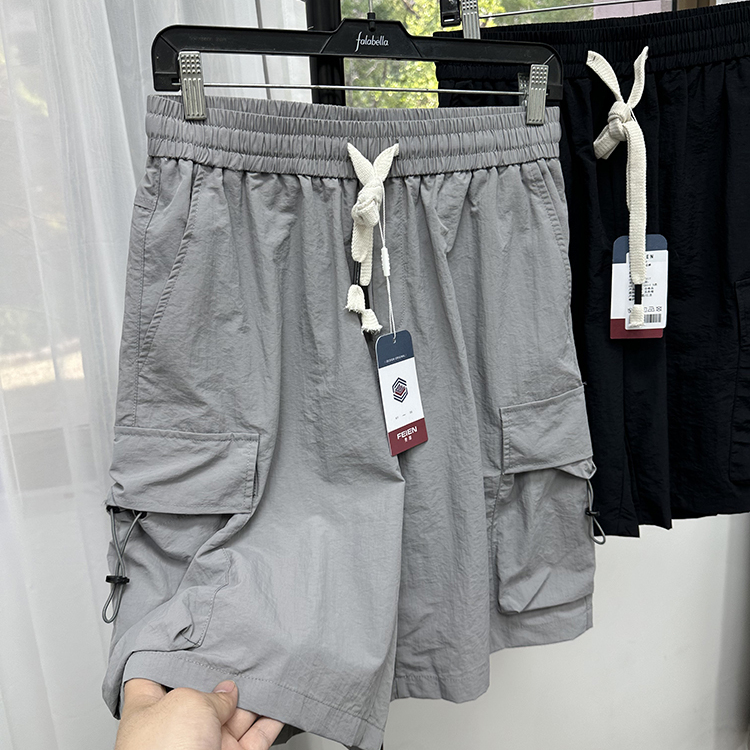 轻工装户外机能风五分裤