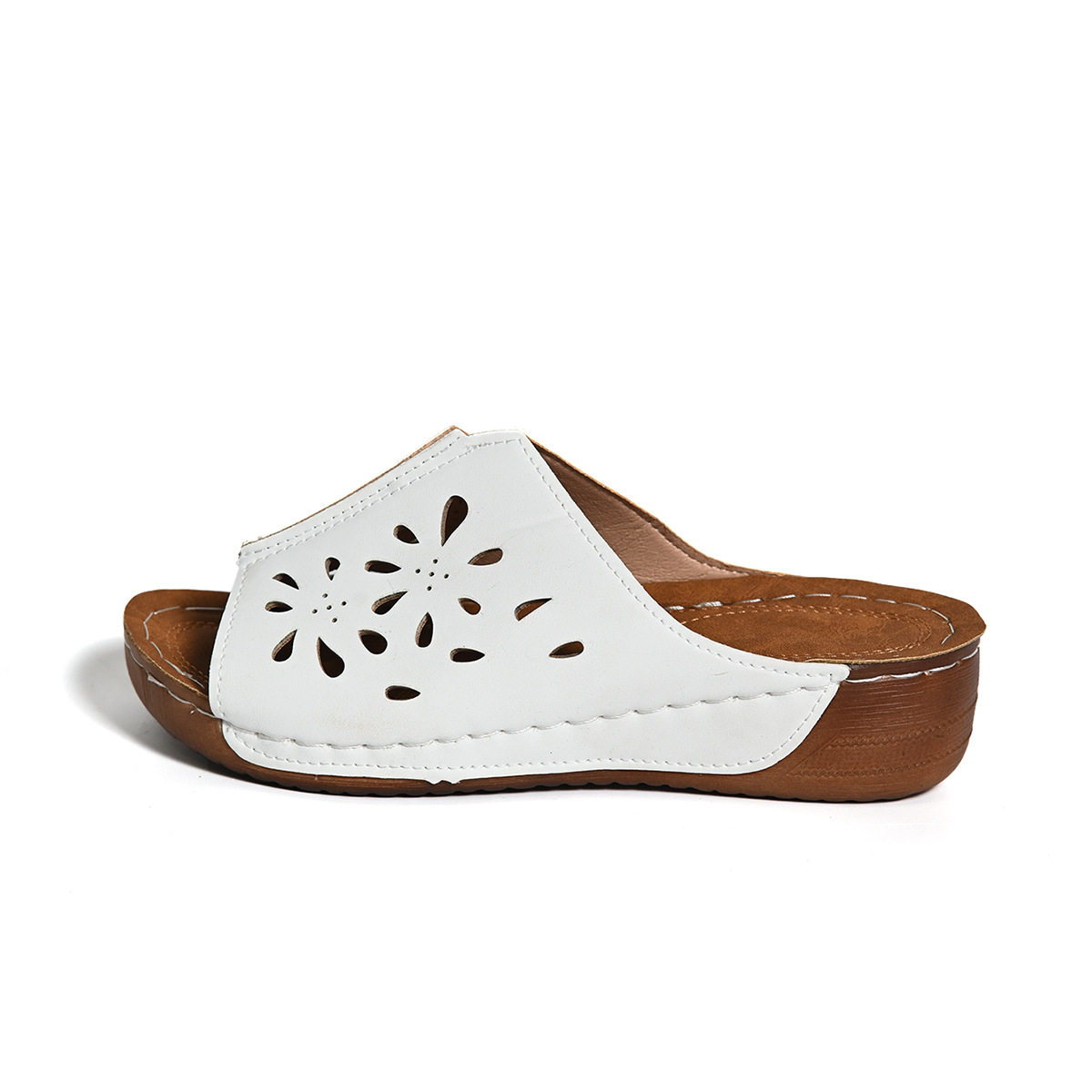 2026 shoes womenLadies Roman sandals summer  pine slope heel