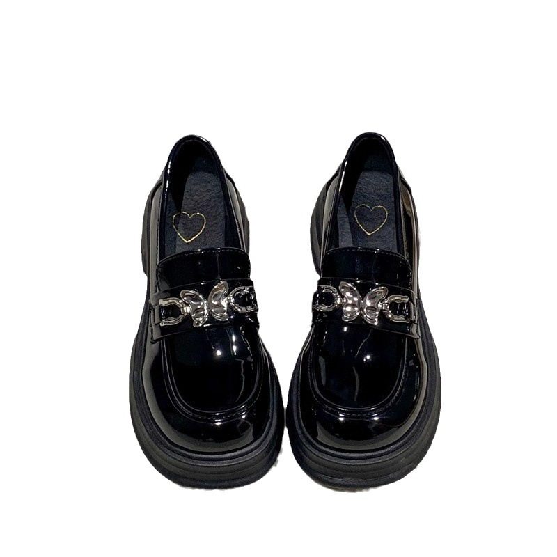 2026 shoes women复古英伦风配裙子单鞋厚底玛丽珍小皮鞋女士高级,女鞋,浅口单鞋,淘宝优惠券,粉丝福利购,淘宝优惠卷