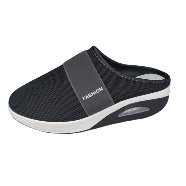 2026 shoes women夏新款外贸大码懒人一脚蹬包头网面拖鞋女欧美厚,户外/登山/野营/旅行用品,沙滩鞋/凉鞋/拖鞋,淘宝优惠券,粉丝福利购,淘宝优惠卷