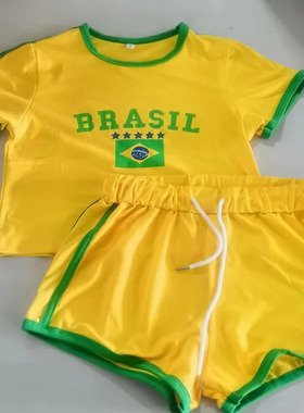 women clothes欧美春季新品2025女装短袖圆领休闲字母印花简约风T