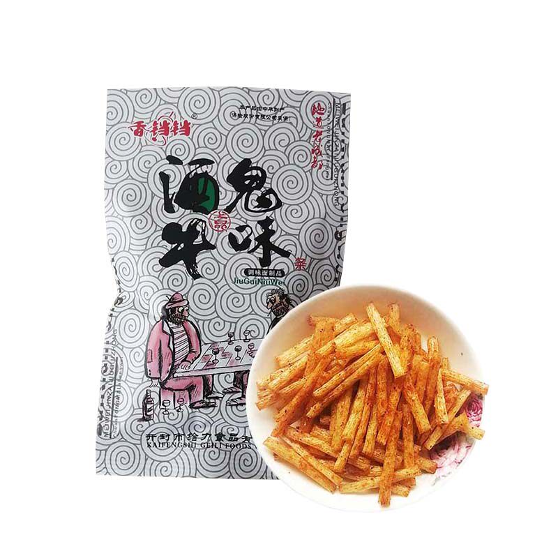 香铛铛酒鬼手撕牛肉味辣条80后怀旧麻辣味素食 儿时5角包零食小吃