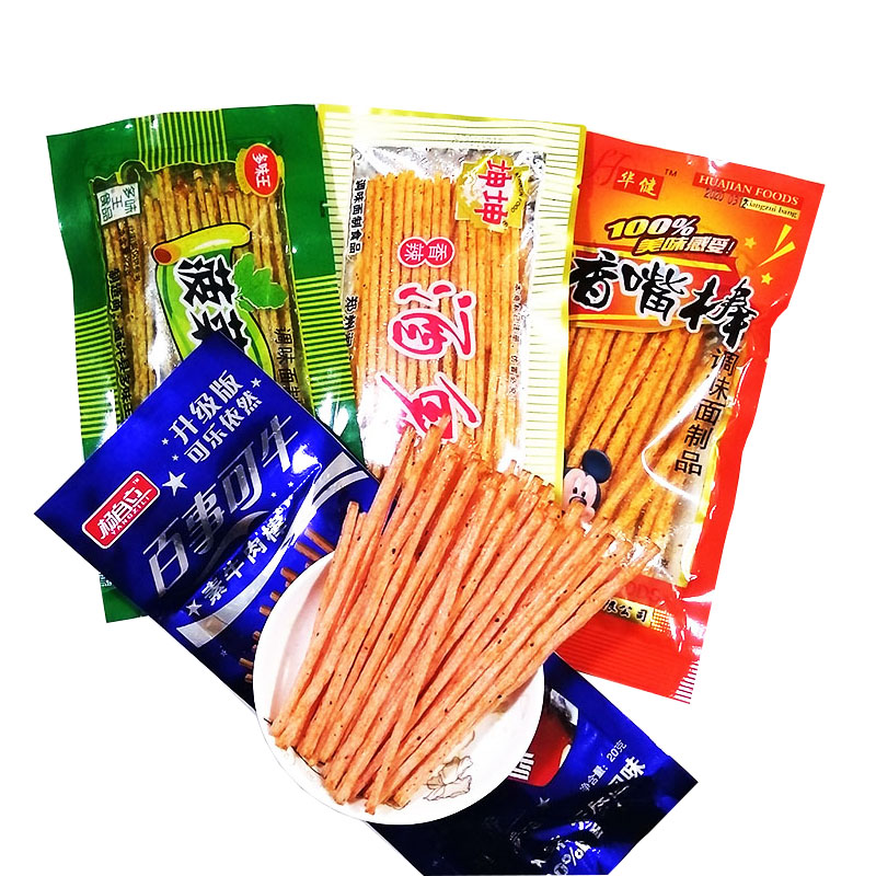 百事可牛辣条香嘴棒香辣酒鬼辣条辣片辣丝80后童年麻辣零食品包邮