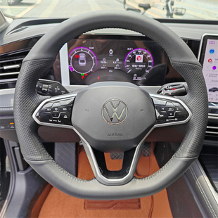 大众帕萨特专用手缝方向盘套 凌度L高尔夫8GTI迈腾B9全包把套改装