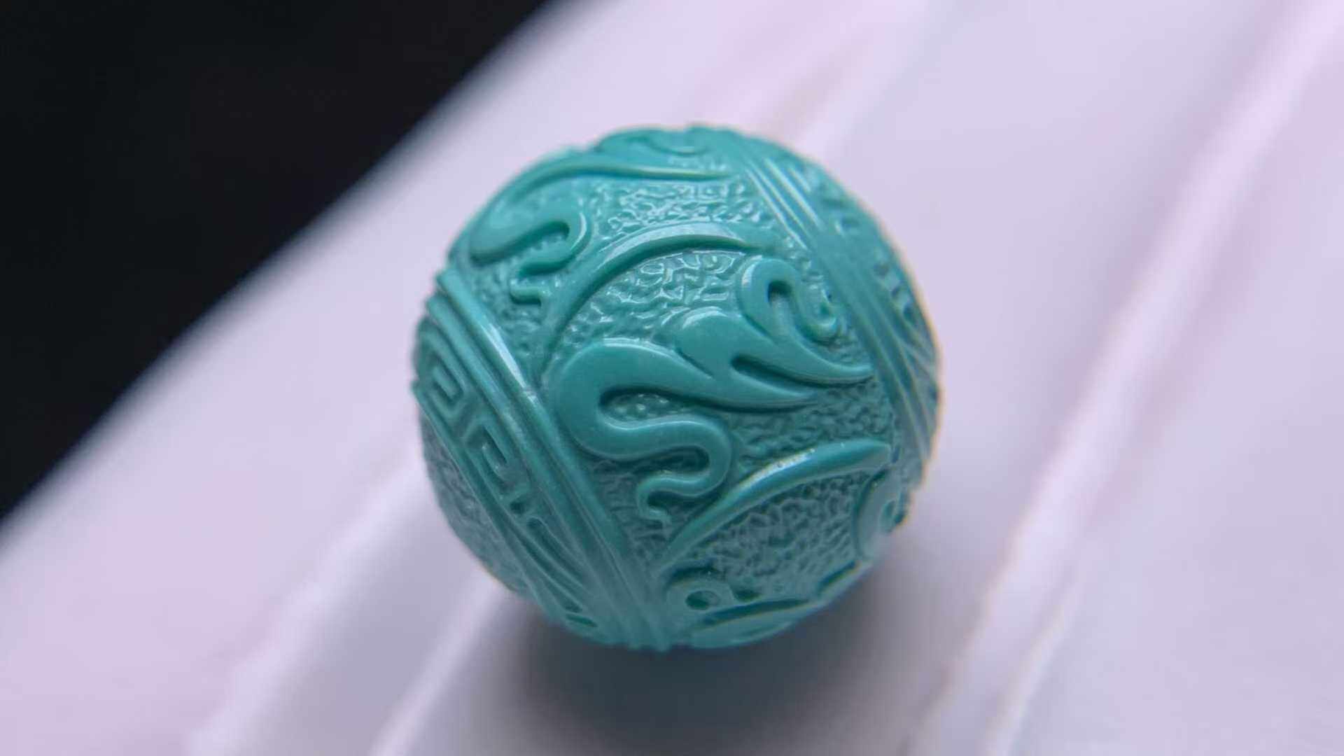 湖北十堰矿区天然原矿高瓷绿松石DIY配件