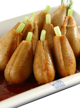 冷冻齐善素食鸡腿佛家寺庙