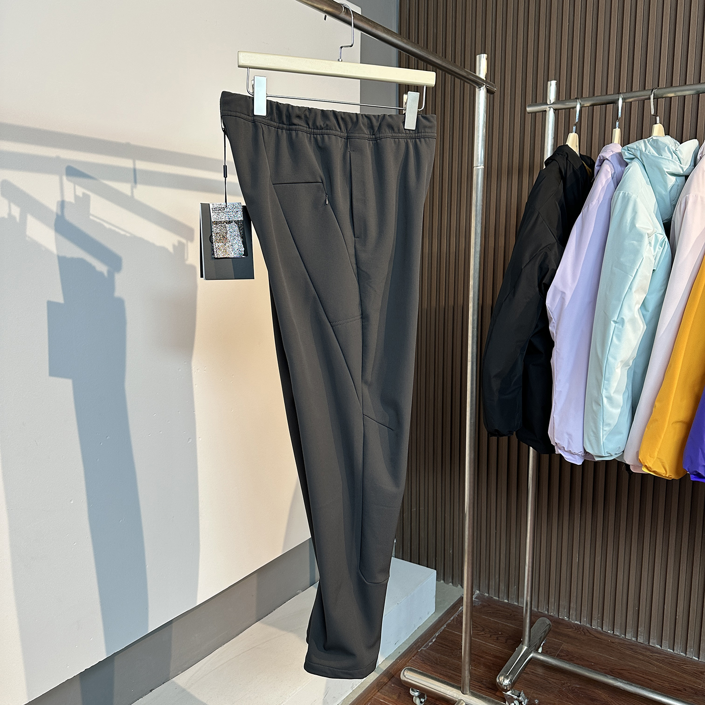 平替款男士保暖加绒软壳裤休闲裤