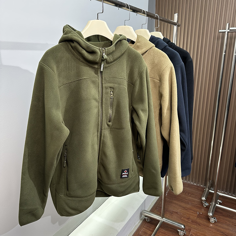 小众品牌男女同款加厚摇粒绒外套