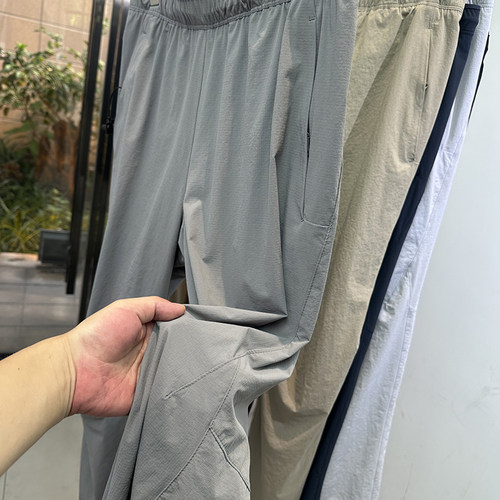 袅平替 户外通勤多功能速干防泼水透气运动长裤男初秋徒步休闲裤