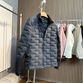 平替款 秋冬压胶隔仓户外防风防泼水男士 休闲保暖立领棉衣棉服外套