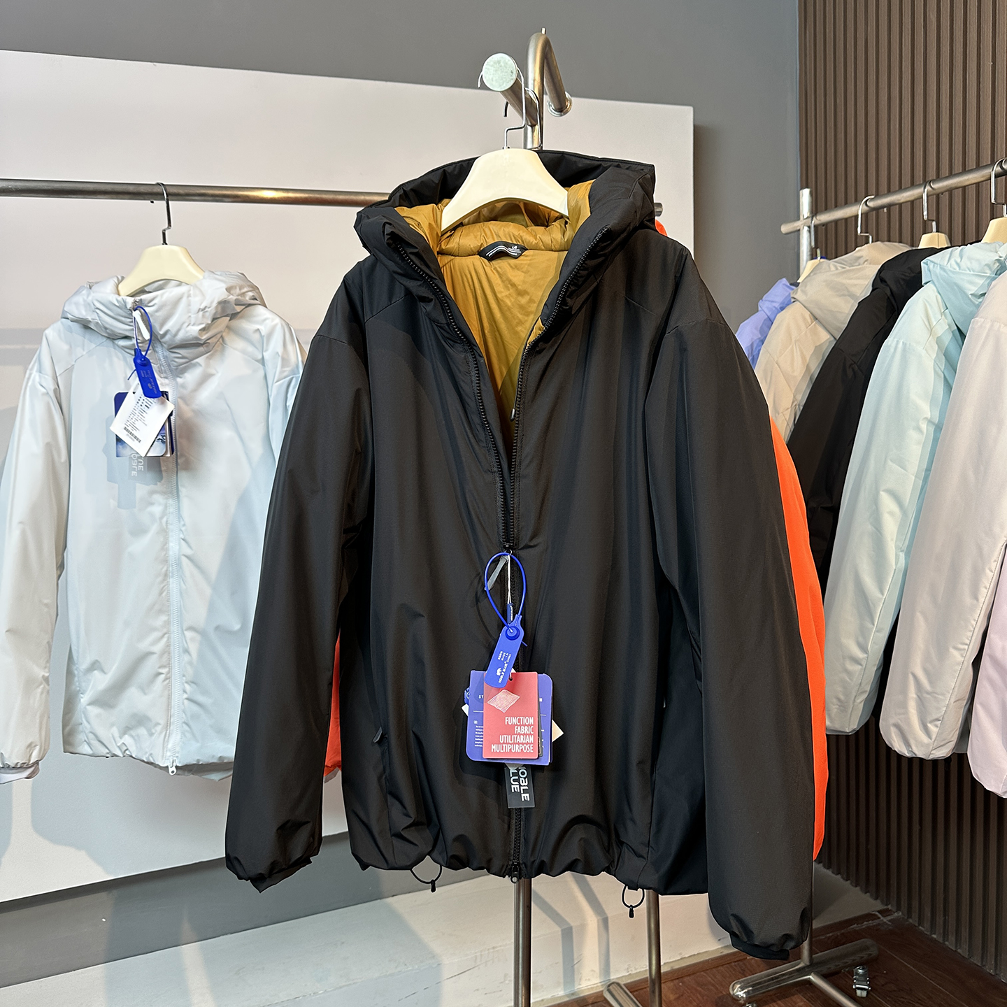 平替款秋冬户外防风防泼水棉衣