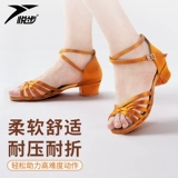 Детская белая летняя обувь, танцующие туфли, мягкая подошва, подходит для начинающих