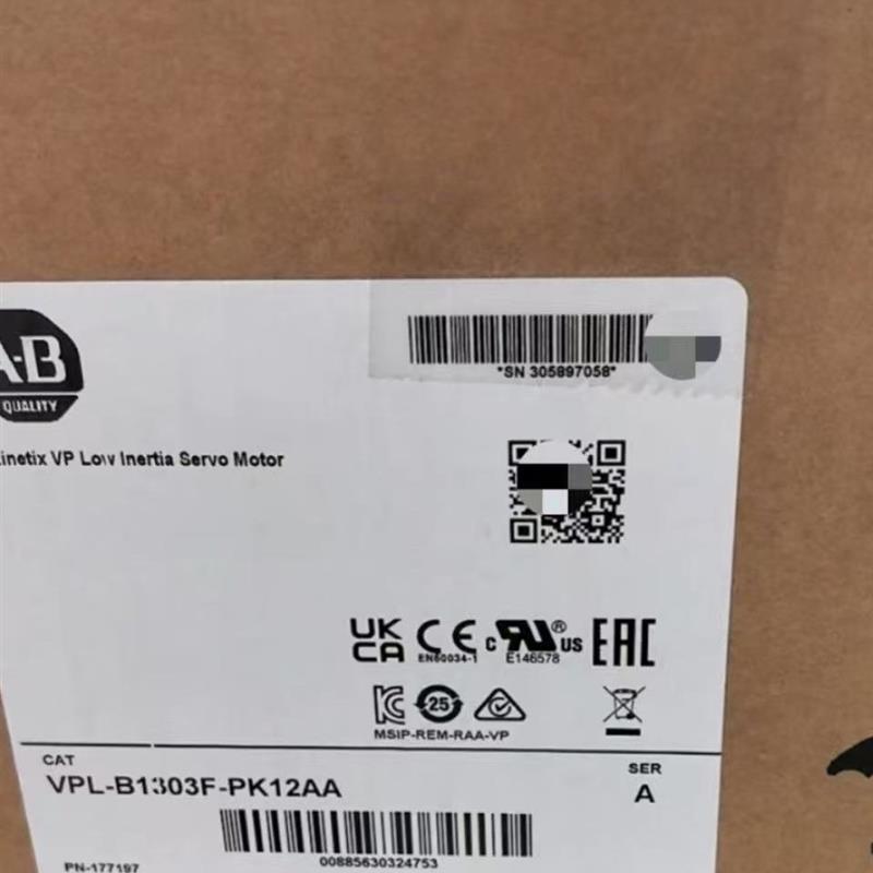 议价美国AB罗克韦尔伺服电机VPL-B1152T-CJ12AA