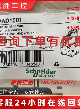 议价GVAD0110/GVAD0101/GVAD1001/GVAX385施耐德辅助触点全新原装