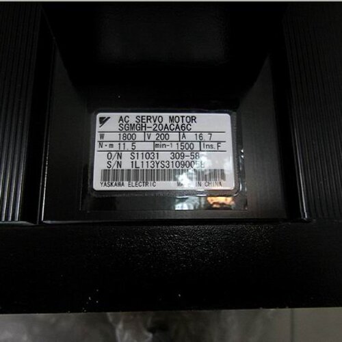 议价议价SGMGH-20ACA6C原装安川2KW伺服马达全新质保一年现货包邮