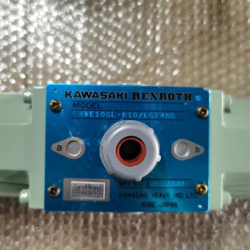 议价KAWASAKI REXROTH电磁阀  4WE10GL-K10/LG24ND 05505542全新
