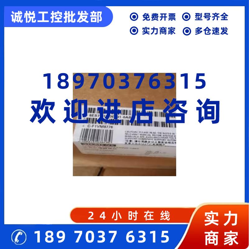议价西门子6ES73183EL010AB0S7300CPU中央处理器6ES7318-3EL01-0A