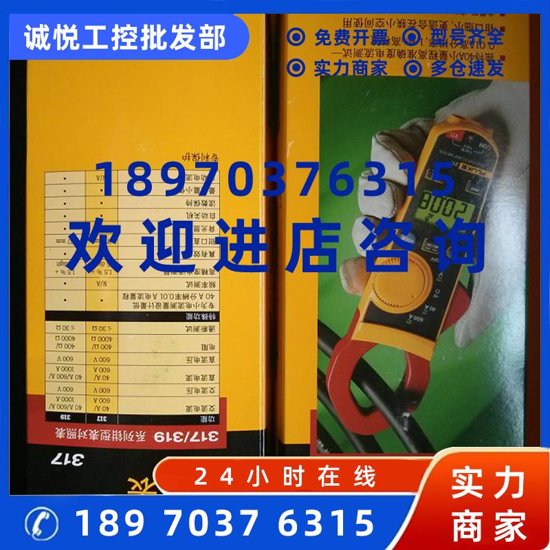 议价福禄克Fluke 312/317/319钳型电流表钳形万用表原装正品