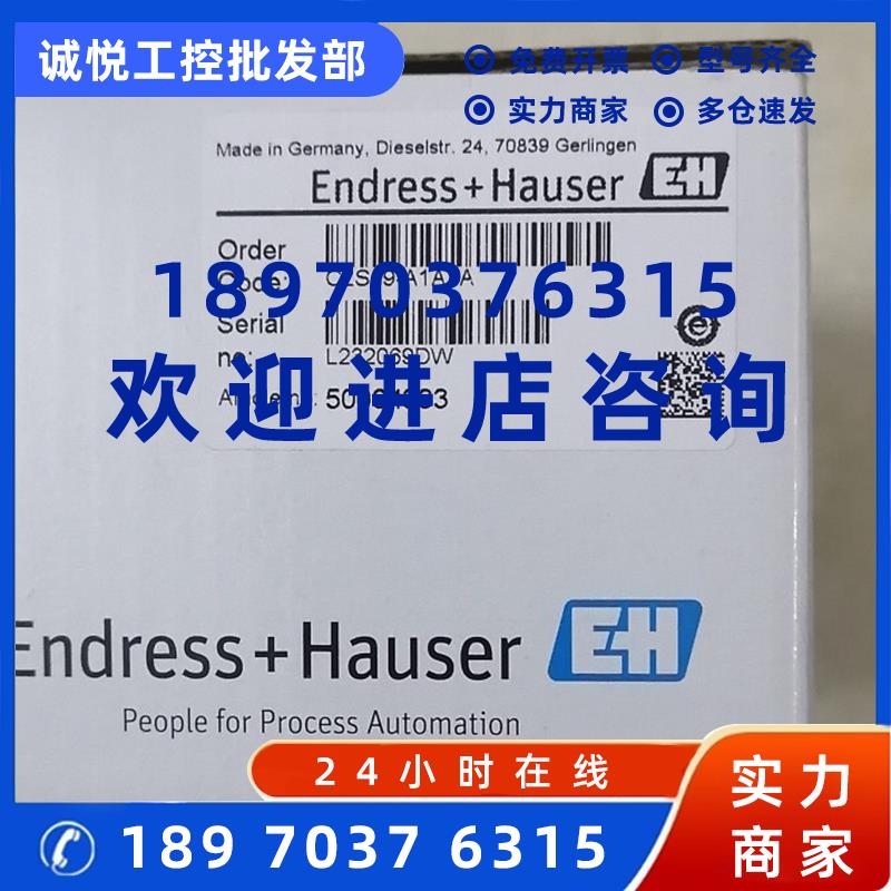 议价全新原装E+H电导率传感器CLS19-A1A1A/电极CLS19-A1A1A 现货