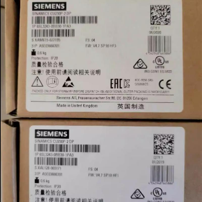 议价西门子G120C变频器6SL3243-0BB30-1PA3控制单元6SL32430BB301