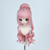 桃气岛屿BJD假发单马尾暖暖造型发