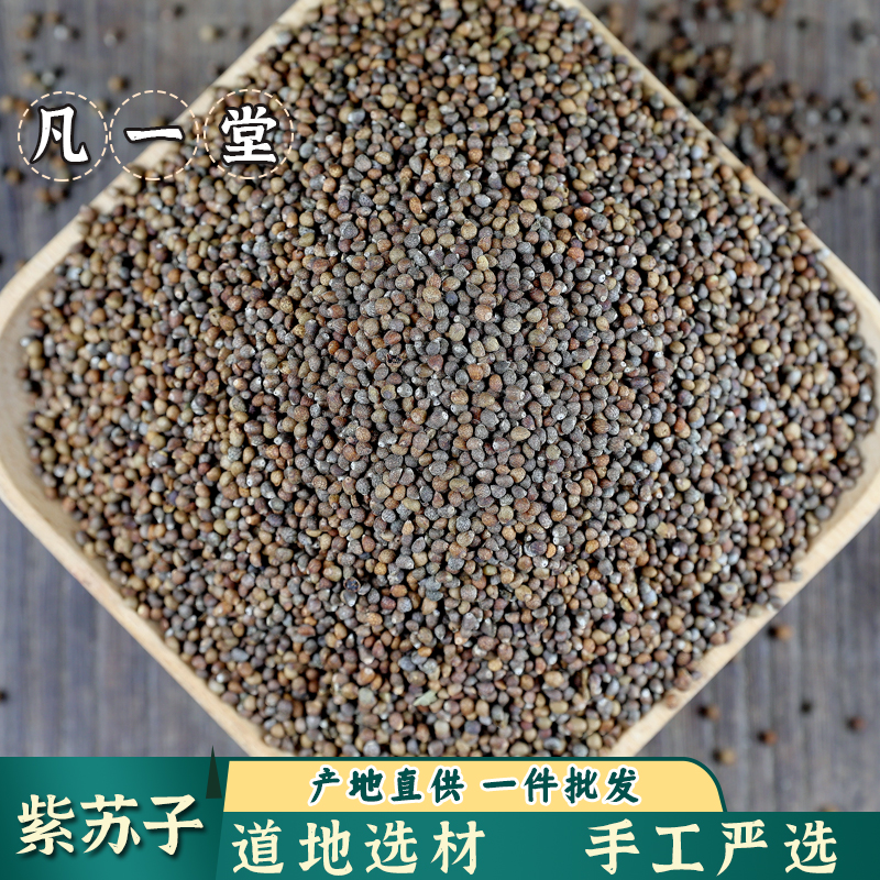 紫苏子白芥子莱菔子紫苏籽