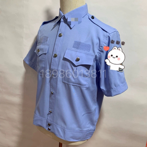 新款4代升级速干弹力夏季执勤服四面弹力保安工装制服短袖衬衫衣