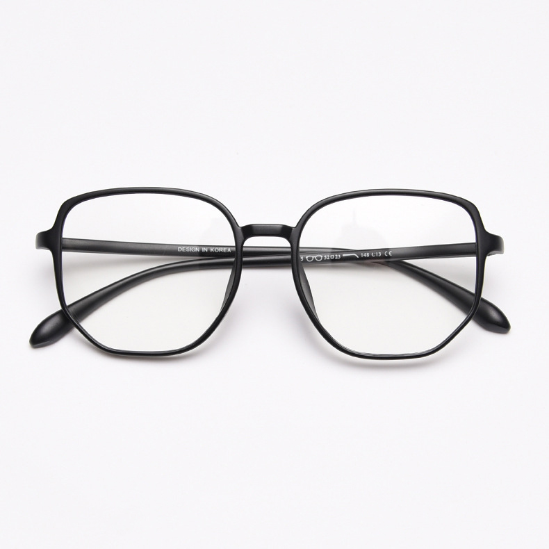 7克超轻框多边形近视眼镜女韩版潮网红眼睛框镜架男大脸平光镜