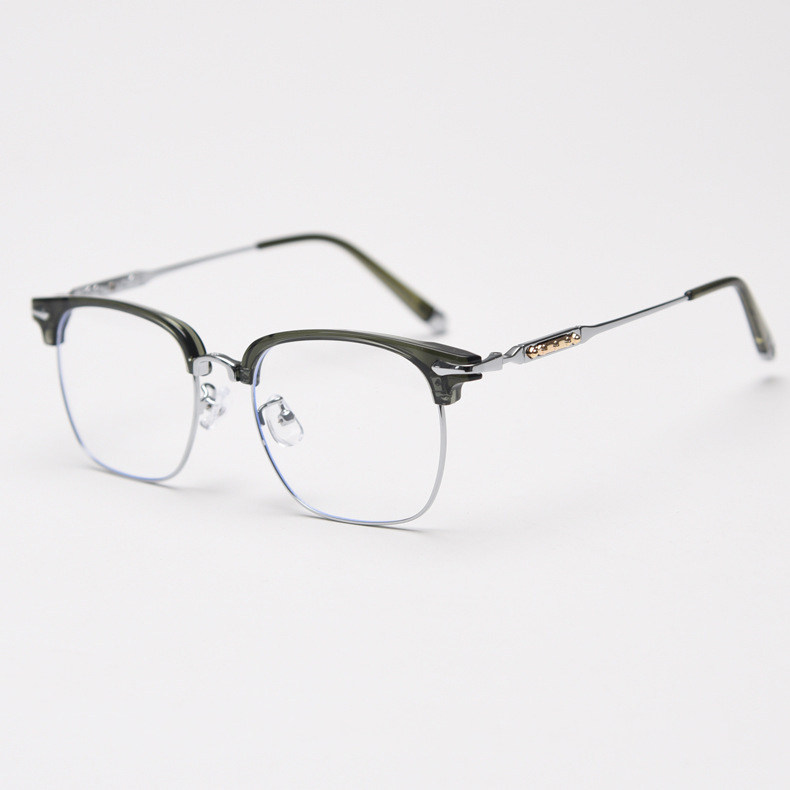 男女复古TR90金属薛之谦光学镜