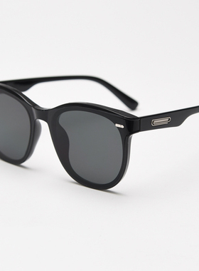 韩版TR90大框时髦墨镜高清尼龙镜片街拍凹造型小红书网红太阳镜潮