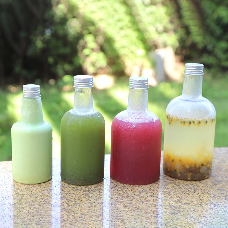 350ml/500ml小酒瓶冷饮塑料瓶