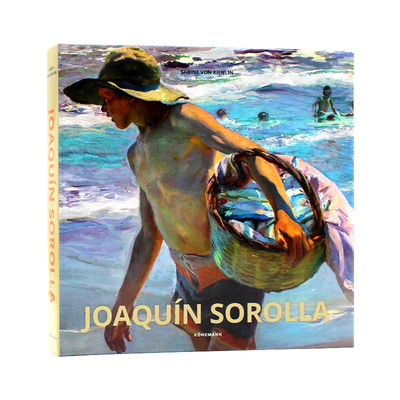 现货包邮 艺术家专著 Joaquín Sorolla 华金·索罗拉 西班牙画家 印象派运动艺术家 艺术入门画册 进口原版 多语种 精装