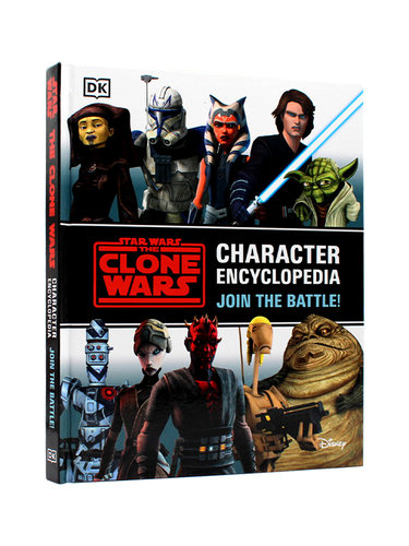 现货包邮 Star Wars the Clone Wars Character Encyclopedia 星球大战克隆人战争角色百科全书:加入战斗! DK角色百科 英文原版