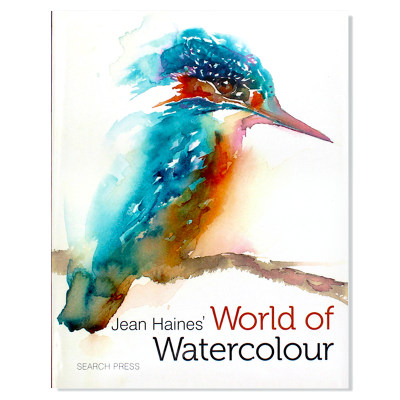 现货包邮 Jean Haines' World of Watercolour 简·海恩斯的写意水彩世界 水彩画实践指导步骤教程 英文原版