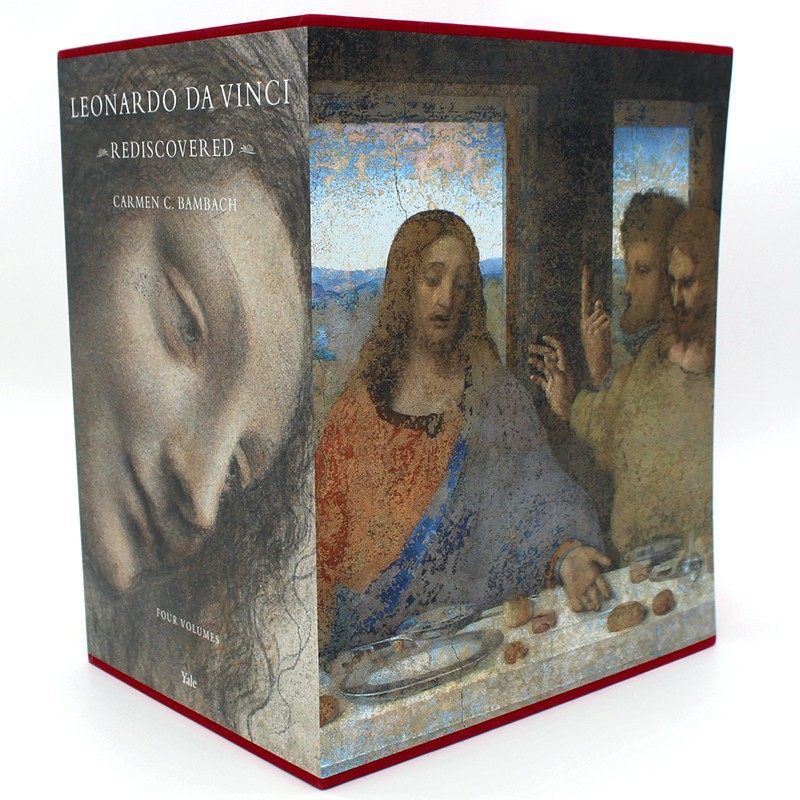 现货包邮【500周年纪念版】Leonardo da Vinci Rediscovered列奥纳多·达·芬奇重新发现 权威四卷本 完整画集 盒装 英文原版