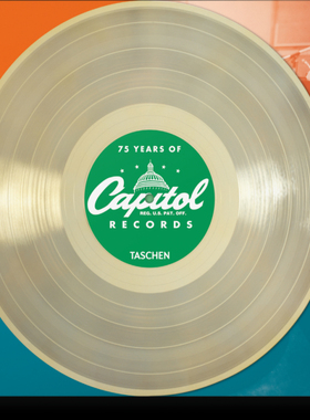 现货TASCEHN原版75 Years of Capitol Records 国会唱片75年全记录艺术摄影画册书 盒装珍藏版大开本精装画册