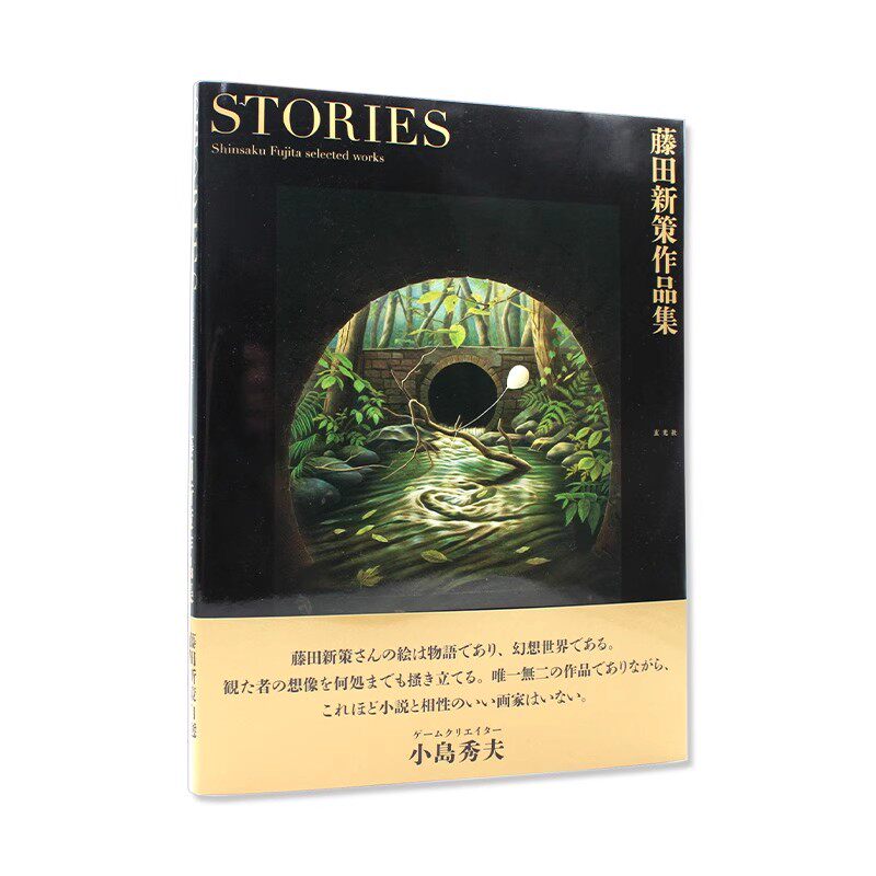 现货包邮 藤田新策作品集 STORIES 首本插画册作品集 史蒂芬·金、宫部美雪等推理小说封面设计师 场景人物风景画册 日文原版