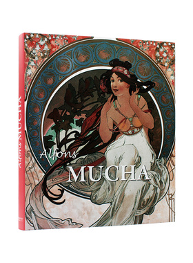 现货包邮 Alfons Mucha 阿尔丰斯 穆夏 艺术绘画作品集 艺术大师 德文精装本