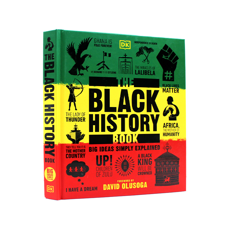 现货包邮 DK百科丛书 The Black History Book 黑人历史书指南 探索非洲人民丰富而复杂的历史 英文原版 品图正版 精准 书籍/杂志/报纸 儿童读物原版书 原图主图