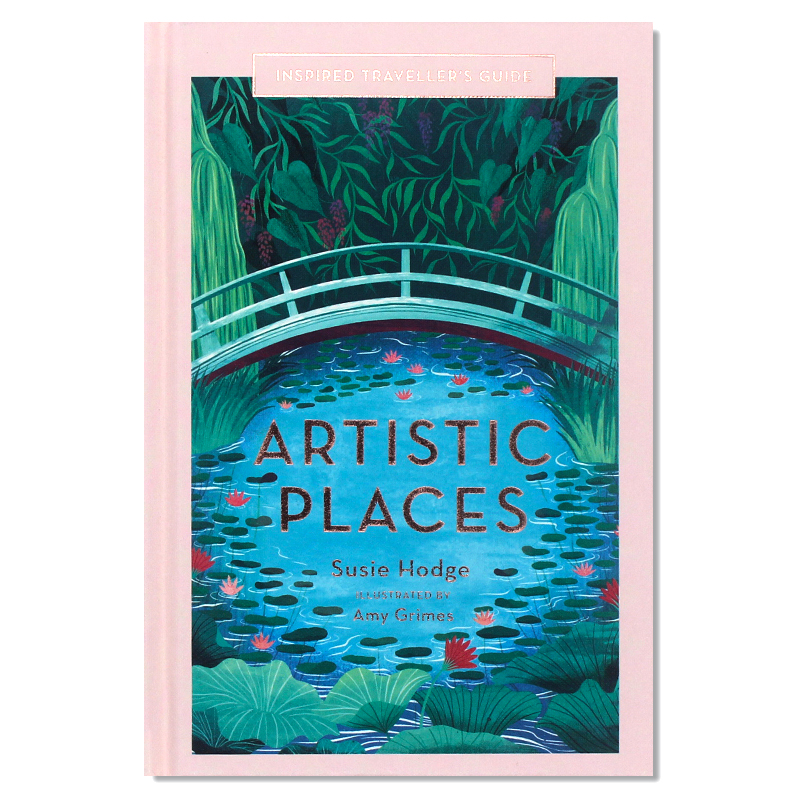 现货 Artistic Places 艺术之地 探索激发伟大艺术灵感的风景和地方 美术文艺旅行旅游策划指南 手工插图梦幻指南 进口英文原版