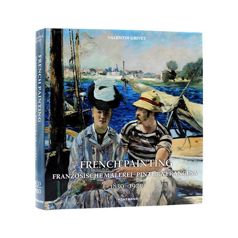 现货包邮 精装 French Painting 1830-1920 法国油画1830-1920 19世纪中期至20世纪初法国绘画 艺术画册 进口原版 多语种