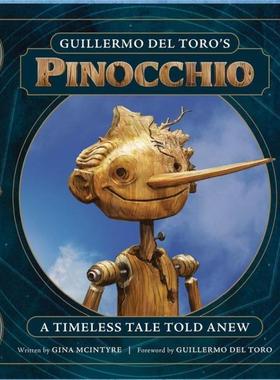 现货包邮 Guillermo del Toros Pinocchio 吉尔莫 德尔 托罗的匹诺曹设定集 精装全彩大开本 网飞定格动画电影 英文原版