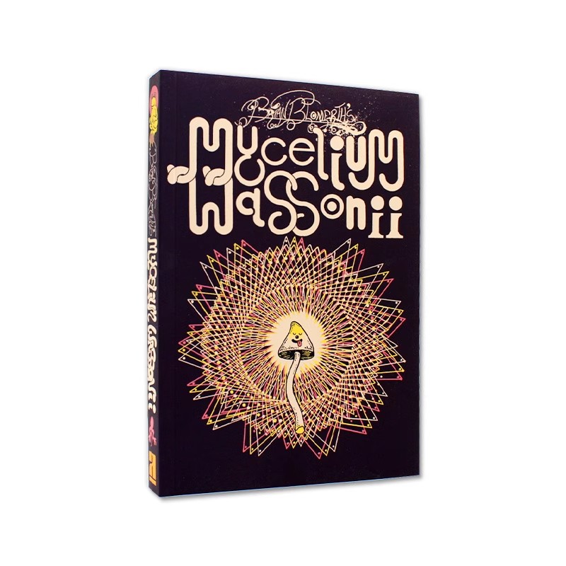现货包邮 Brian Blomerth's Mycelium Wassonii 布莱恩·布隆梅尔 插画家兼图画小说家 迷幻蘑菇 生活旅行漫画插画 英文原版