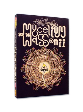 现货包邮 Brian Blomerth's Mycelium Wassonii 布莱恩·布隆梅尔 插画家兼图画小说家 迷幻蘑菇 生活旅行漫画插画 英文原版