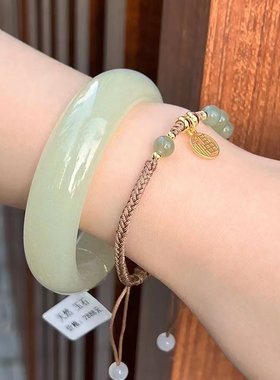 女款天然玉手镯子女款