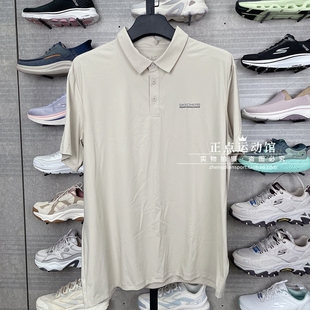 POLO衫 Skechers斯凯奇25夏季 速干防晒针织短袖 新款 P225M187 男士