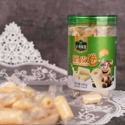 新疆特产正飞鲜奶正飞甄选奶皮卷奶制品零食